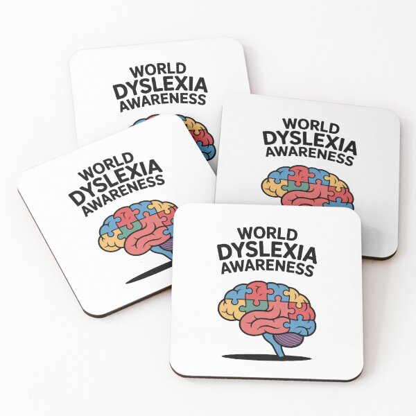 Item preview, Dyslexic Brain Puzzle - Dyslexia Awareness designed and sold by Enea Kelo.