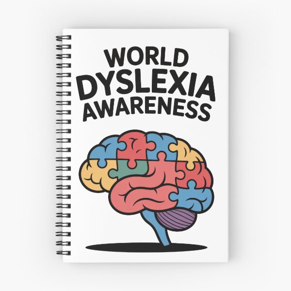 Item preview, Dyslexic Brain Puzzle - Dyslexia Awareness designed and sold by Enea Kelo.