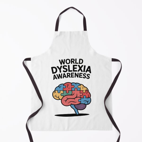 Item preview, Dyslexic Brain Puzzle - Dyslexia Awareness designed and sold by Enea Kelo.