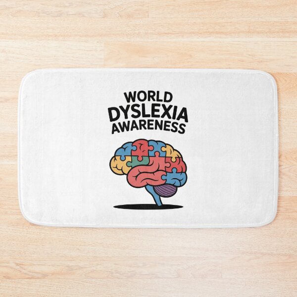 Item preview, Dyslexic Brain Puzzle - Dyslexia Awareness designed and sold by Enea Kelo.