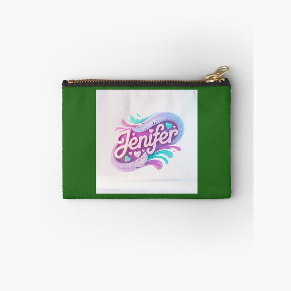 Item preview, Jenifer Name Art with Feathers  Hearts designed and sold by Francis Clay.