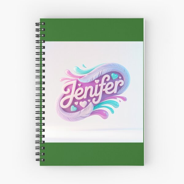 Item preview, Jenifer Name Art with Feathers  Hearts designed and sold by Francis Clay.