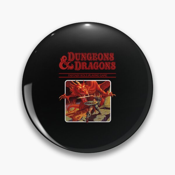 Item preview, Dungeons  Dragons Base Set Red Logo designed and sold by zmeiagrelhan.