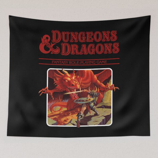 Item preview, Dungeons  Dragons Base Set Red Logo designed and sold by zmeiagrelhan.
