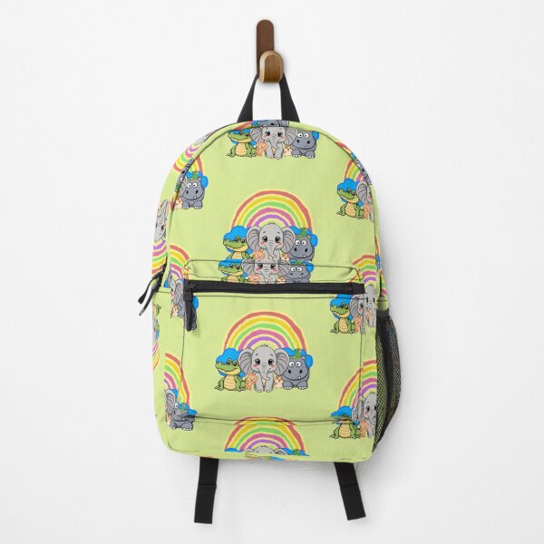 Item preview, Cute Animals with Rainbow Background designed and sold by My_designs_2025 .