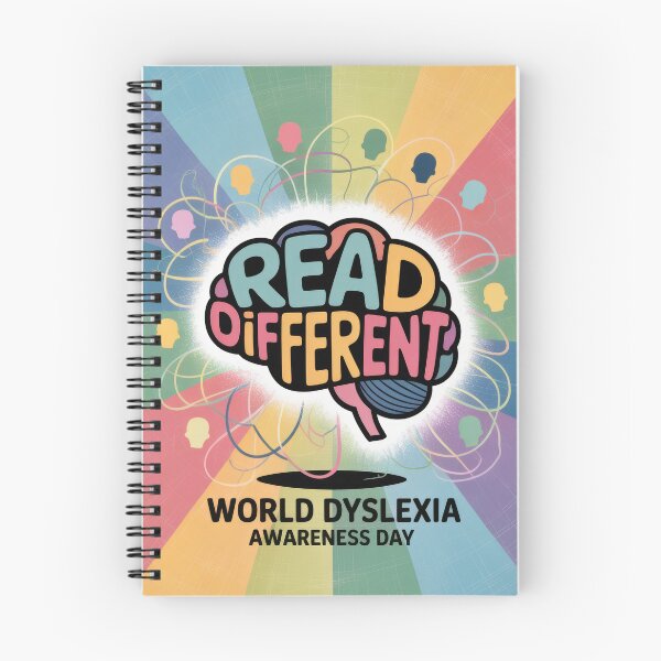 Item preview, Read Different - Dyslexia Awareness designed and sold by Enea Kelo.