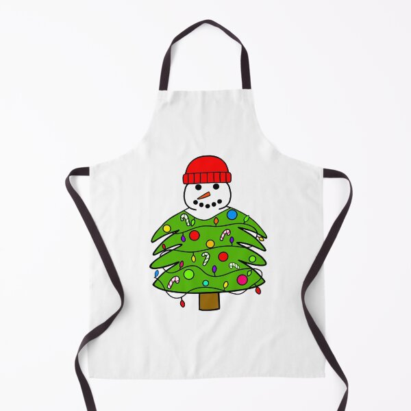 Item preview, Funny Snowman Christmas Tree designed and sold by Sartoris Art.