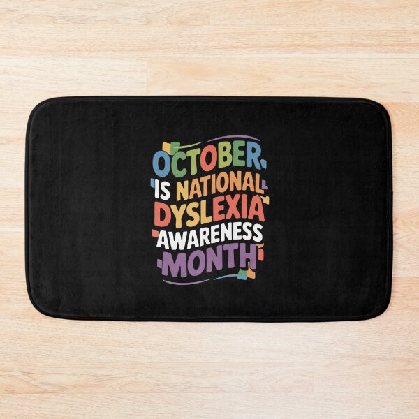 Item preview, October is Dyslexia Month - Dyslexia Awareness designed and sold by Enea Kelo.
