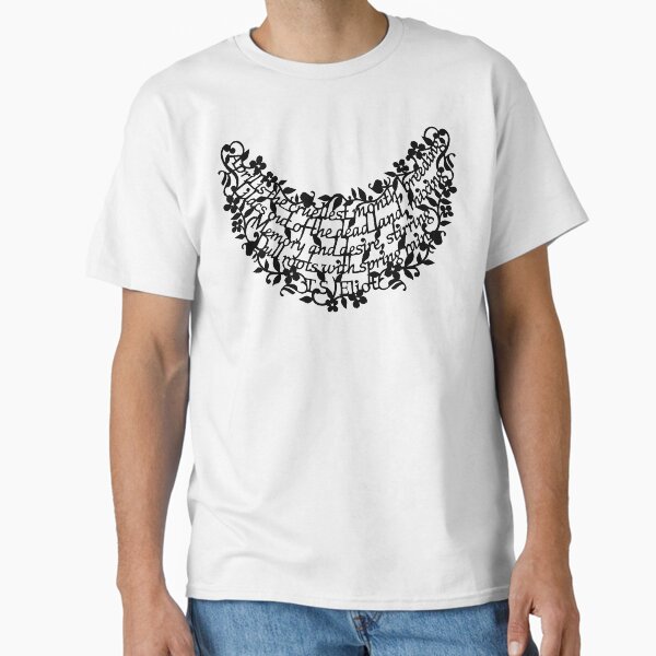 Classics are cool: T.S.Eliot Camiseta clásica