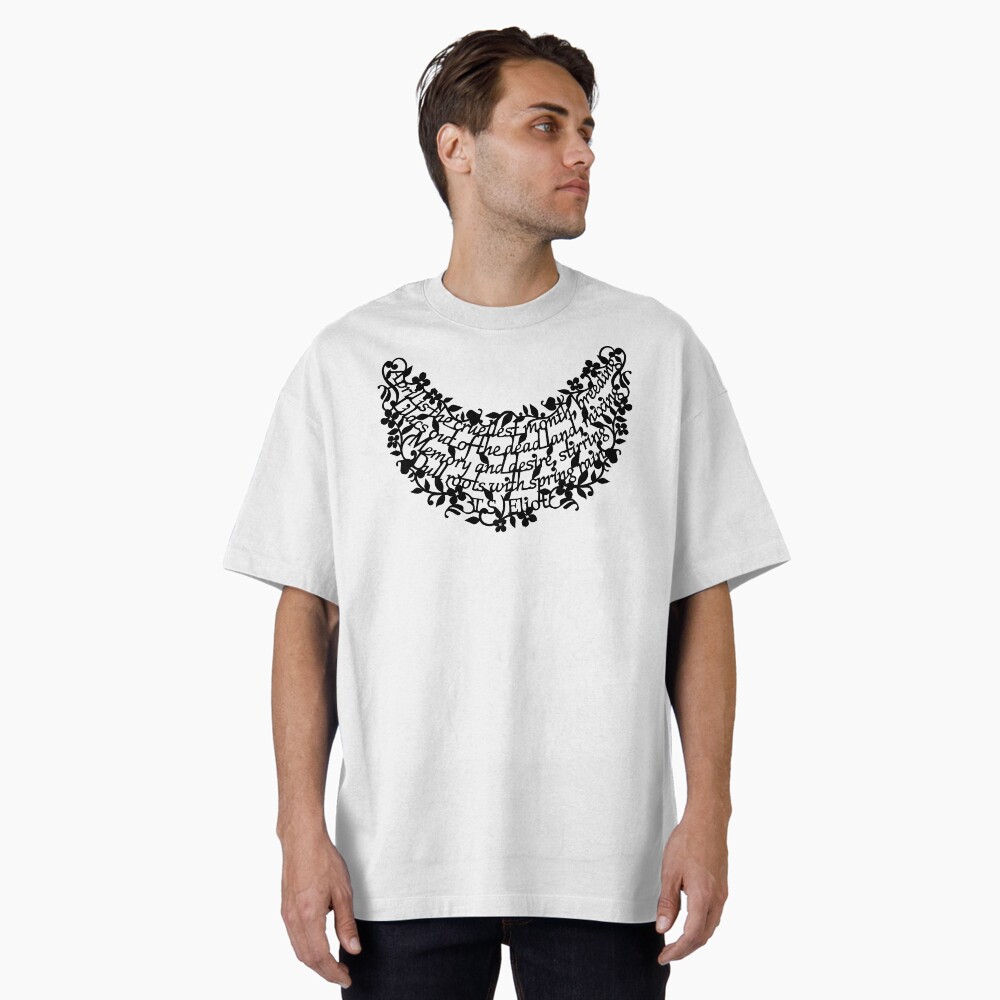 Vista previa del artículo con la obra «Camiseta holgada», diseñado y vendido por VictoriaCF.