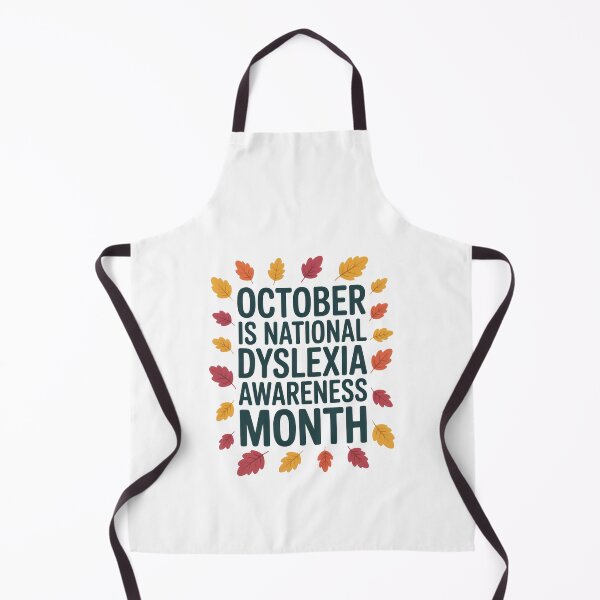 Item preview, October is Dyslexia Month - Dyslexia Awareness designed and sold by Enea Kelo.