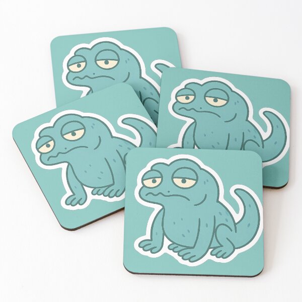 Item preview, Dopey Little Lizard Drawing designed and sold by JustB Stylin'.