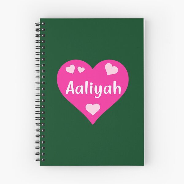 Item preview, Aaliyah Name Pink Heart  designed and sold by LaReserveDesign.