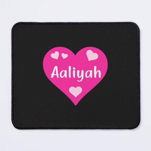 Item preview, Aaliyah Name Pink Heart  designed and sold by LaReserveDesign.
