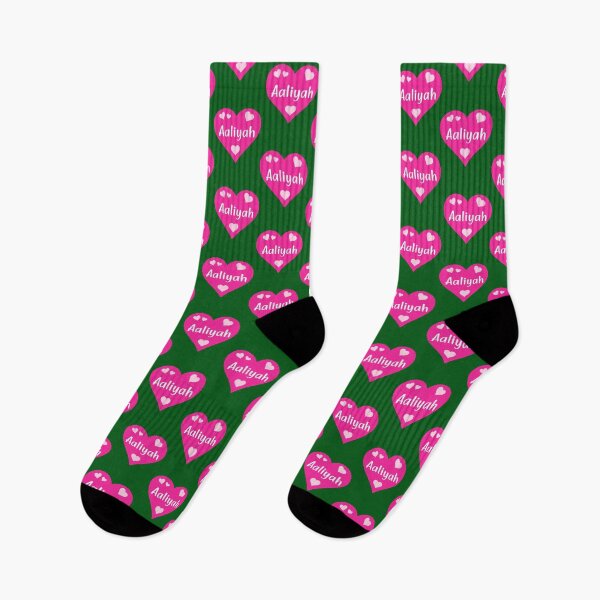 Item preview, Aaliyah Name Pink Heart  designed and sold by LaReserveDesign.