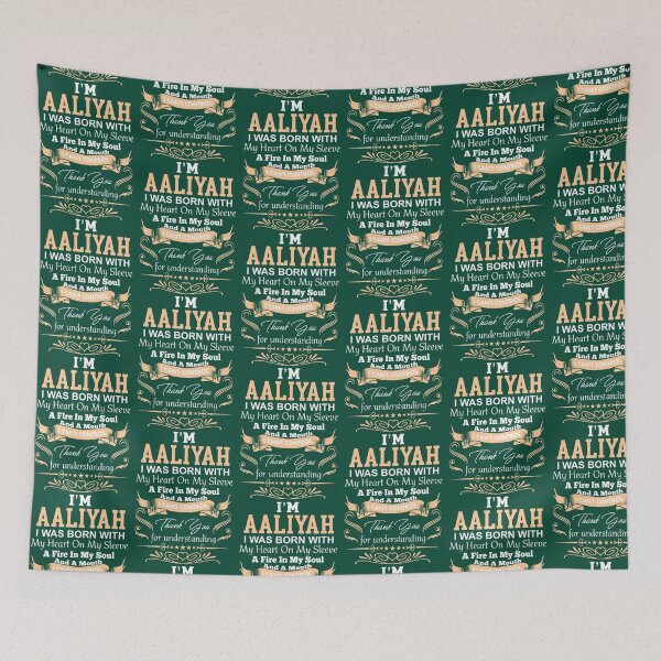 Item preview, Aaliyah girl kids woman daughter designed and sold by LaReserveDesign.