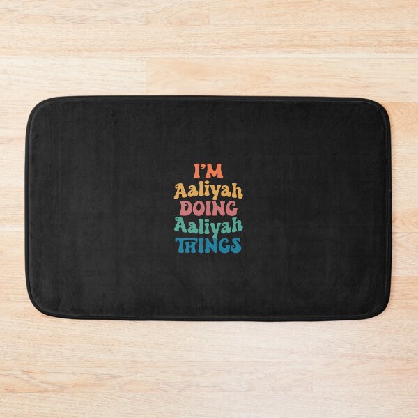 Item preview, Aaliyah Funny Retro First Name designed and sold by LaReserveDesign.