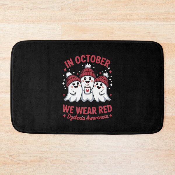 Item preview, Spooky Red Awareness - Dyslexia Awareness designed and sold by Enea Kelo.