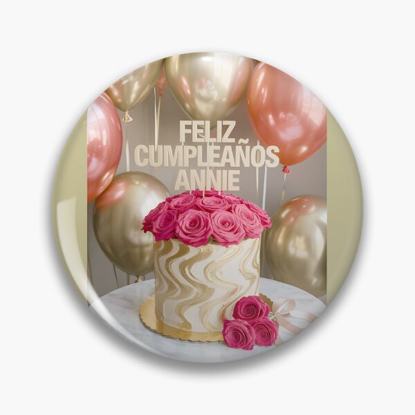 Item preview, Feliz Cumpleaos Annie Cake Topper  Balloons designed and sold by Lonnie Smith.