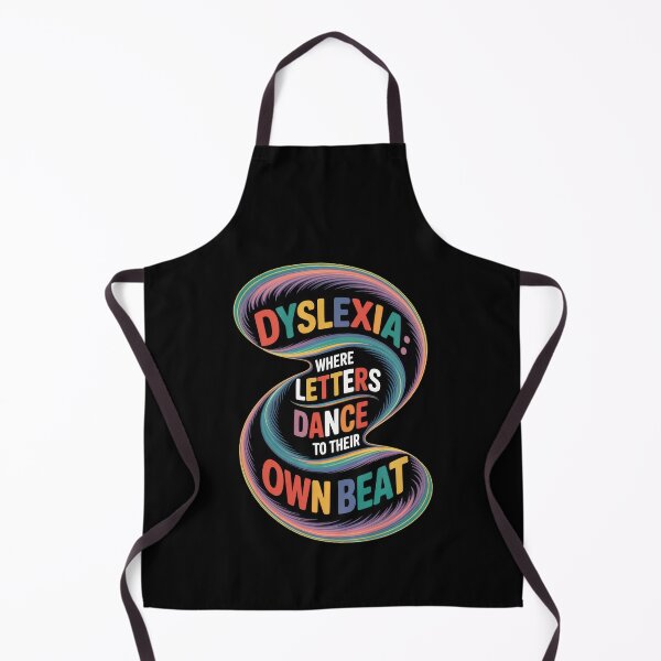 Item preview, Letters Dance to Their Own Beat - Dyslexia Awareness designed and sold by Enea Kelo.