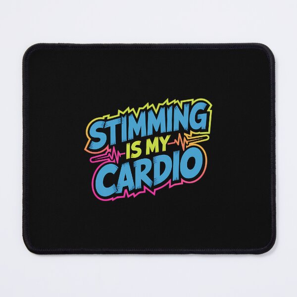 Item preview, Stimming Is My Cardio Edgy Logo designed and sold by zmeiagrelhan.