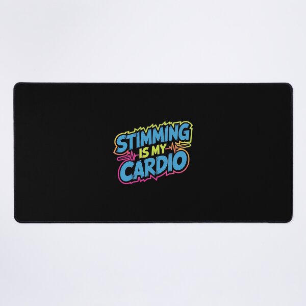 Item preview, Stimming Is My Cardio  Edgy Logo designed and sold by zmeiagrelhan.