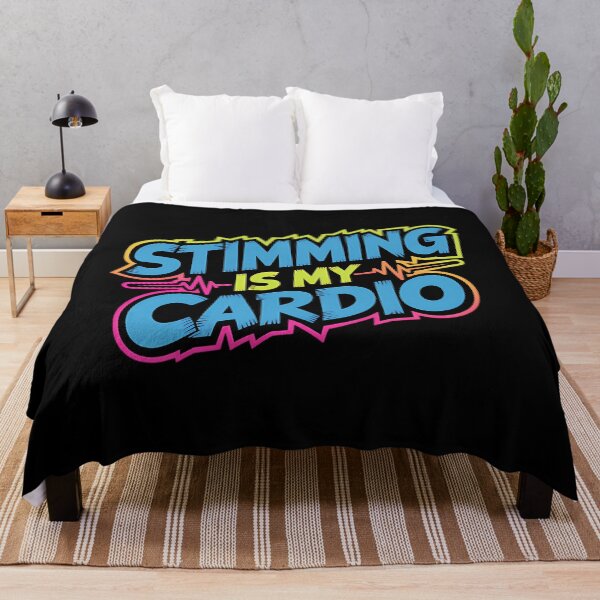 Item preview, Stimming Is My Cardio Edgy Logo designed and sold by zmeiagrelhan.