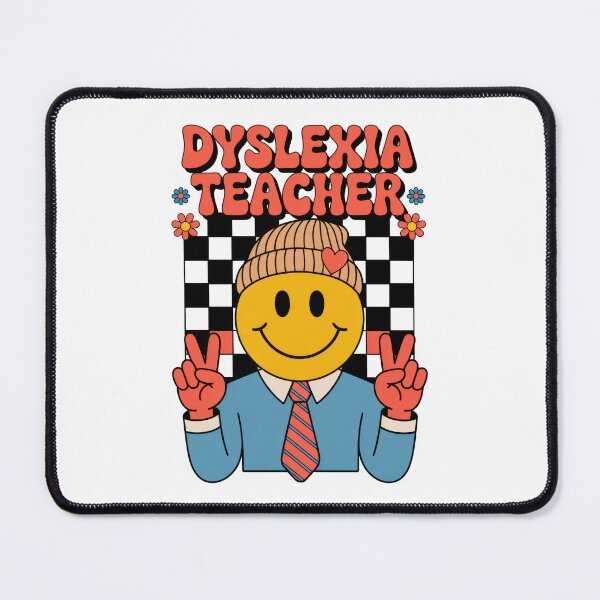 Item preview, Groovy Dyslexia Teacher - Dyslexia Awareness designed and sold by Enea Kelo.
