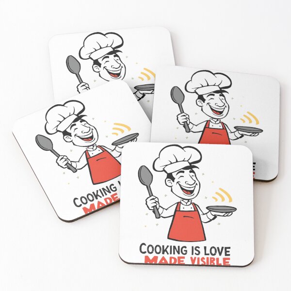 Item preview, Cooking Is Love Made Visible – Funny Chef T-Shirt designed and sold by ZYNORAworld.