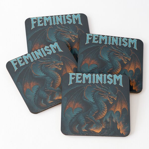 Item preview, Feminism Dragon Shirt Gothic Fantasy Castle Graphic design designed and sold by Essémké.