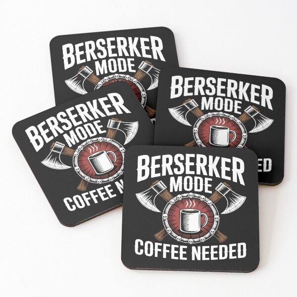 Item preview, Berserker Mode Coffee Needed – Funny Viking Humor designed and sold by Place-Heritages.