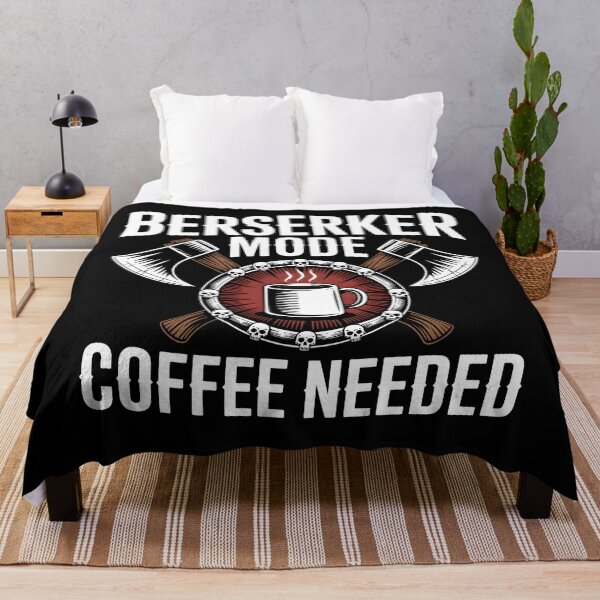 Item preview, Berserker Mode Coffee Needed – Funny Viking Humor designed and sold by Place-Heritages.