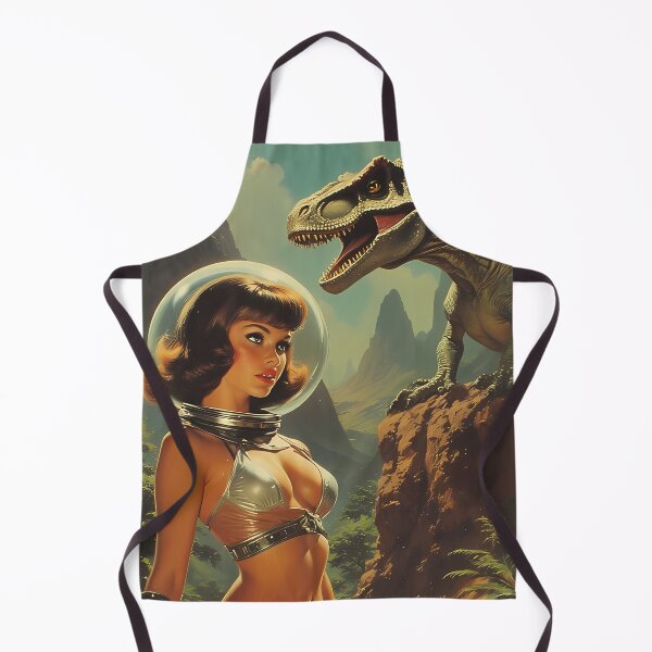 Item preview, Cosmos Woman at War with the Space Dinosaurs designed and sold by she-devil-shirt.