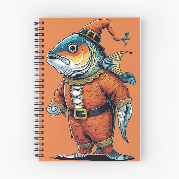 Item preview, Halloween Wizard Fish designed and sold by DariaCraft.