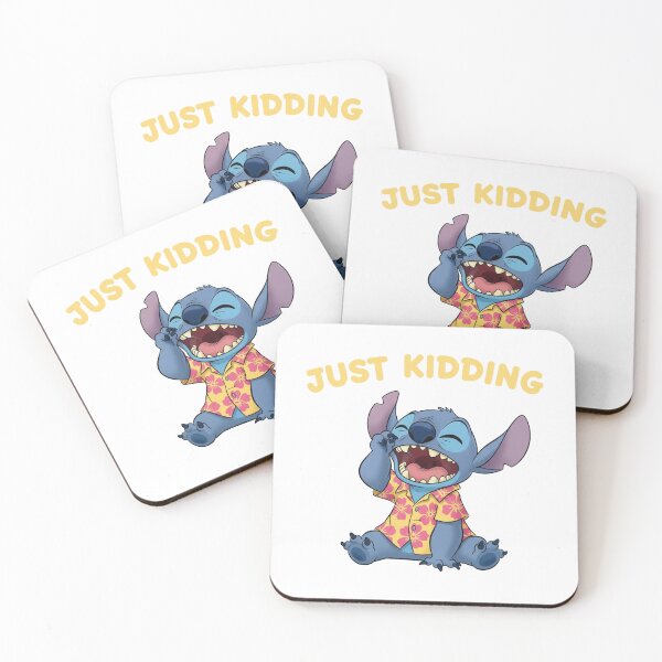 Item preview, Stitch Just Kidding designed and sold by lokabrand.