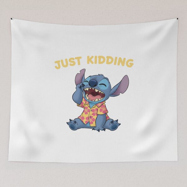 Item preview, Stitch Just Kidding designed and sold by lokabrand.
