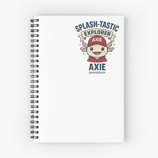 Item preview, Axie the Axolotl – Splash-tastic Explore designed and sold by anniejunoaxie.
