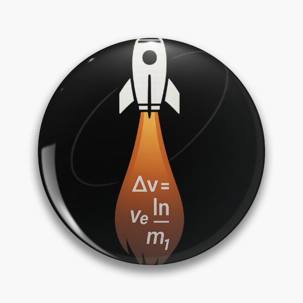 Item preview, Rocket Science Formula – Tsiolkovsky Equation Design designed and sold by NovaMoodCo.