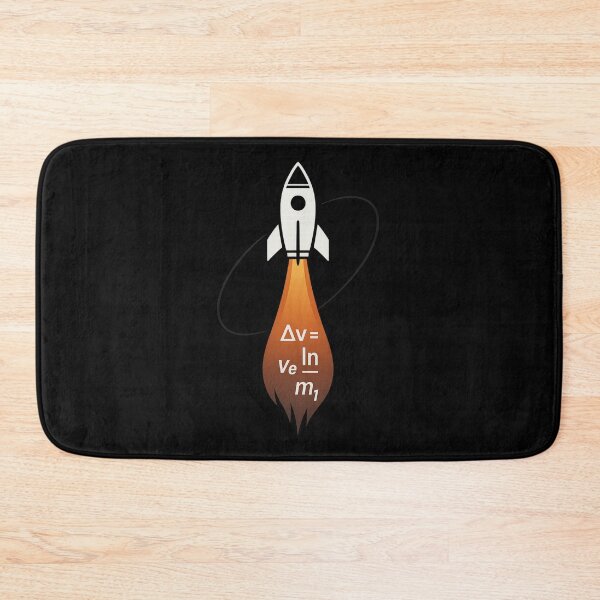 Item preview, Rocket Science Formula – Tsiolkovsky Equation Design designed and sold by NovaMoodCo.