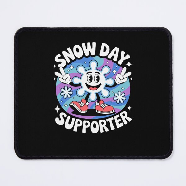 Item preview, Snow Day Supporter Funny Winter Weather joke snowflake designed and sold by snowry.