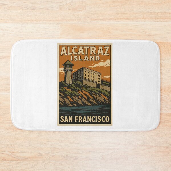 Item preview, Alcatraz Island San Francisco designed and sold by DeBenedetto Digital Designs.