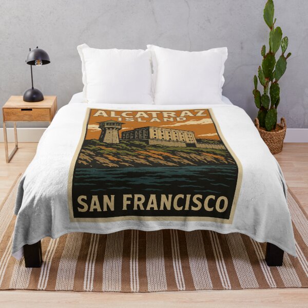 Item preview, Alcatraz Island San Francisco designed and sold by DeBenedetto Digital Designs.