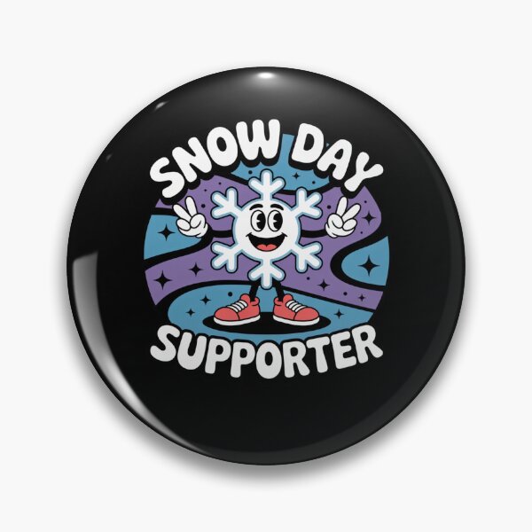 Item preview, Snow Day Supporter Funny Winter Weather humor snowflake designed and sold by snowry.