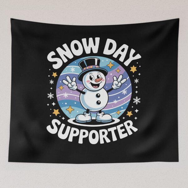 Item preview, Snow Day Supporter Funny Winter Weather humor snowman designed and sold by snowry.