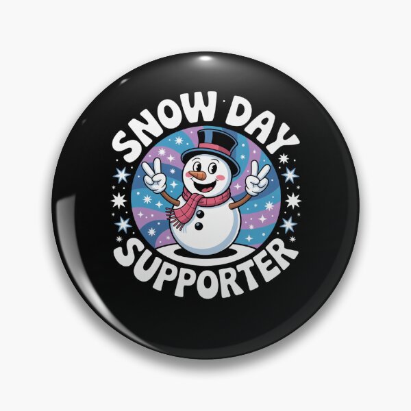 Item preview, Snow Day Supporter Funny Winter Weather humor snowman designed and sold by snowry.