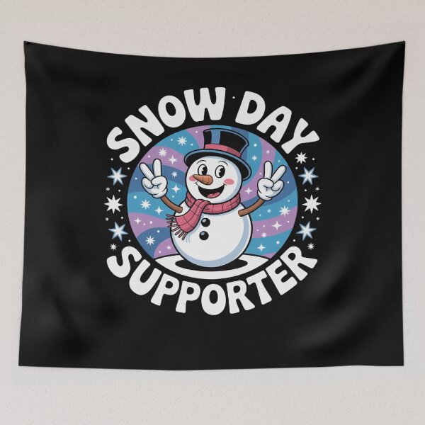 Item preview, Snow Day Supporter Funny Winter Weather humor snowman designed and sold by snowry.