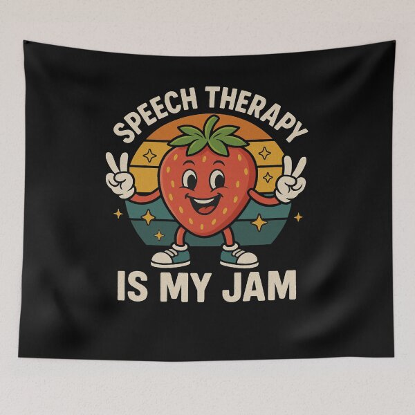 Item preview, Speech Therapy Is My Jam for Speech Language Pathologists designed and sold by snowry.