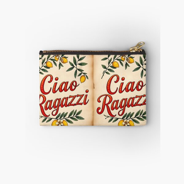 Item preview, Ciao Ragazzi – Vintage Paper with Lemons and Leaves designed and sold by EmeraldeaArt.
