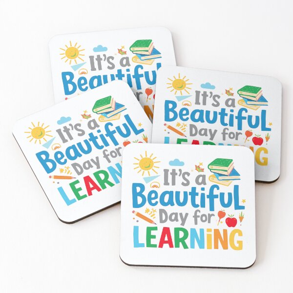 Item preview, It’s a Beautiful Day for Learning Positive Teacher T‑Shirt, Funny Shirt, Valentine Shirt gift, Valentine Day Cut File designed and sold by GAIDREDA.