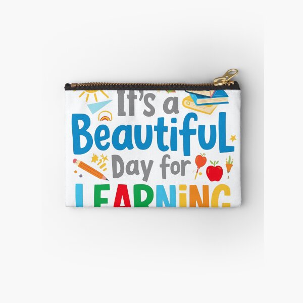 Item preview, It’s a Beautiful Day for Learning Positive Teacher T‑Shirt, Funny Shirt, Valentine Shirt gift, Valentine Day Cut File designed and sold by GAIDREDA.